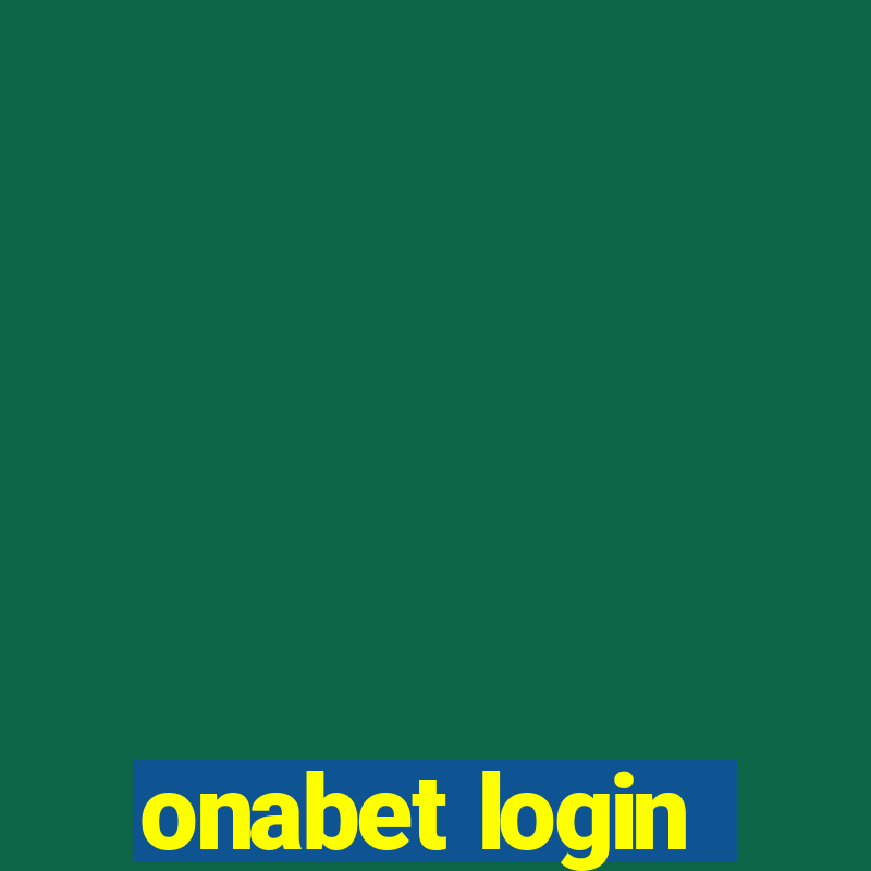 onabet login